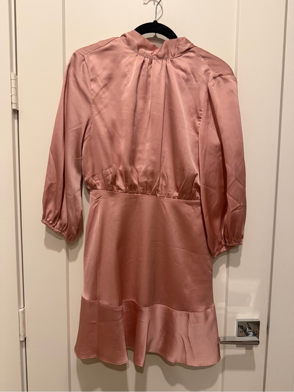 Vici Dusty Rose Satin Party Dress as Small